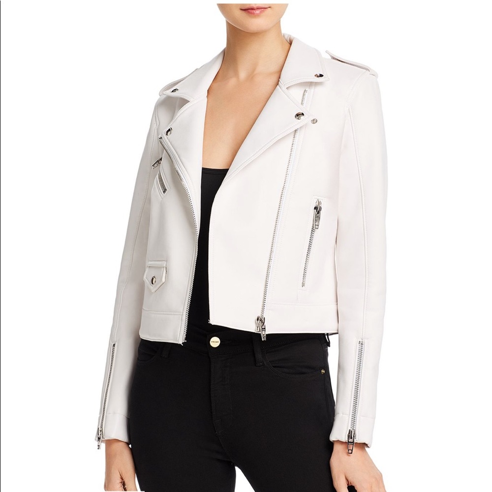 BLANKNYC Faux Leather Moto Jacket